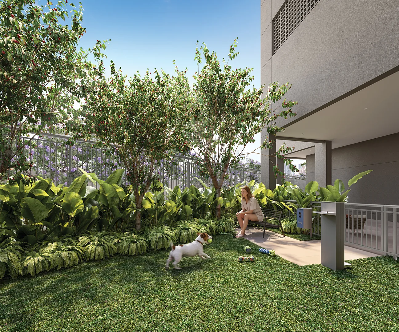 Town Residences by Lindenberg, pet place gramado no térreo, curadoria iApartamentos, Brooklin