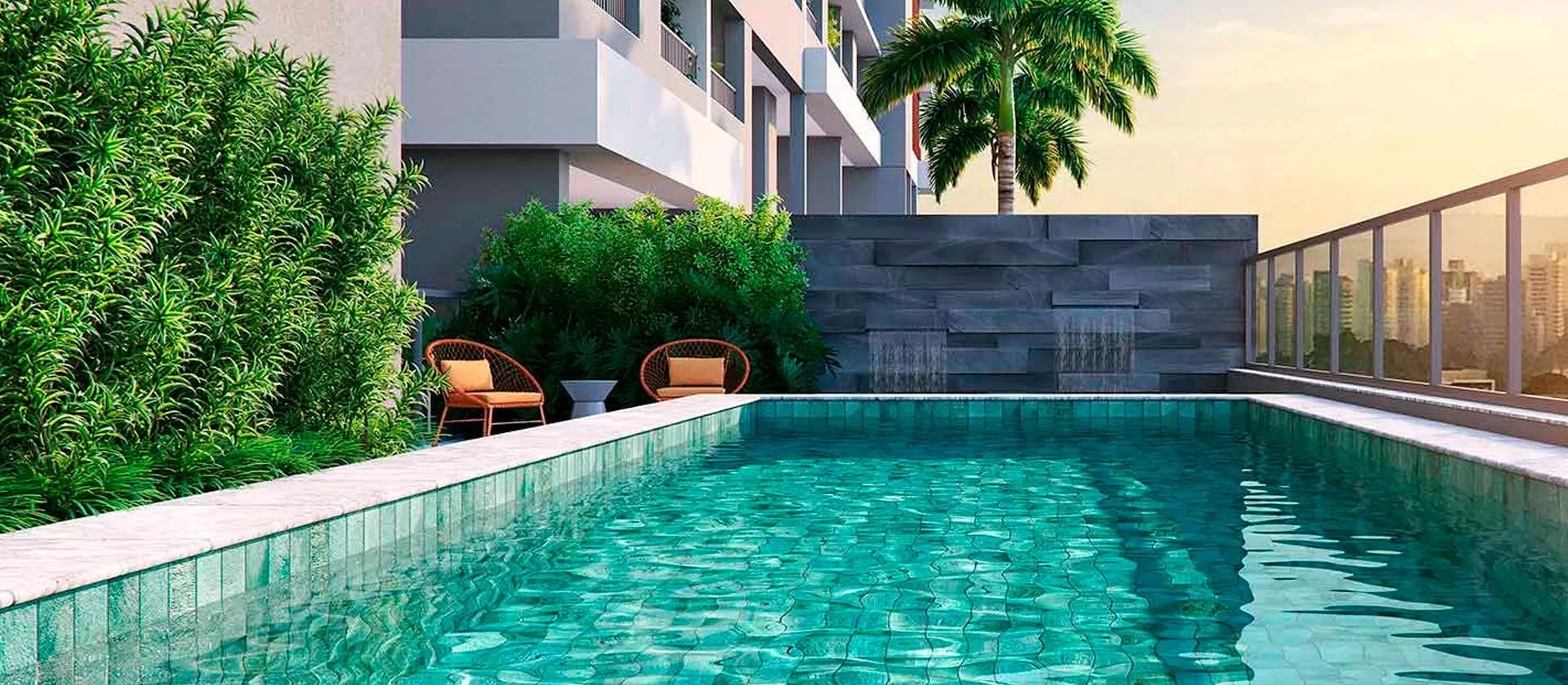 Trinity Vila Clementino Home, piscina com deck, curadoria iApartamentos, Vila Clementino