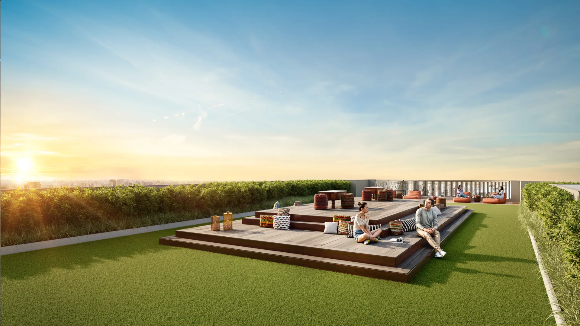 Vinte Cinco Horas By Living, sky garden no rooftop, curadoria iApartamentos, Vila Clementino