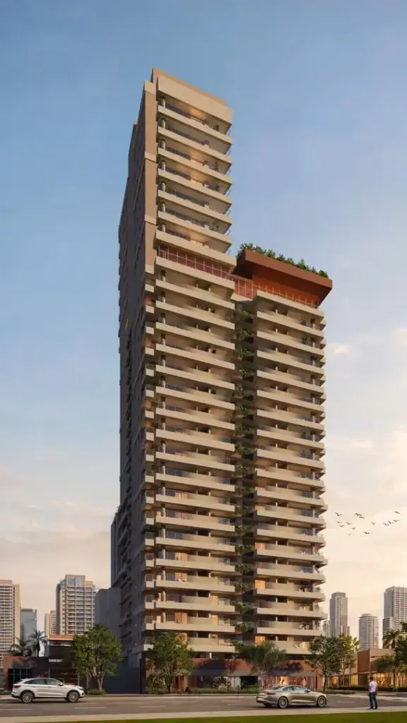 Virtuo Itaim, Fachada Da Torre De 27 Pavimentos, Curadoria Iapartamentos, Itaim Bibi