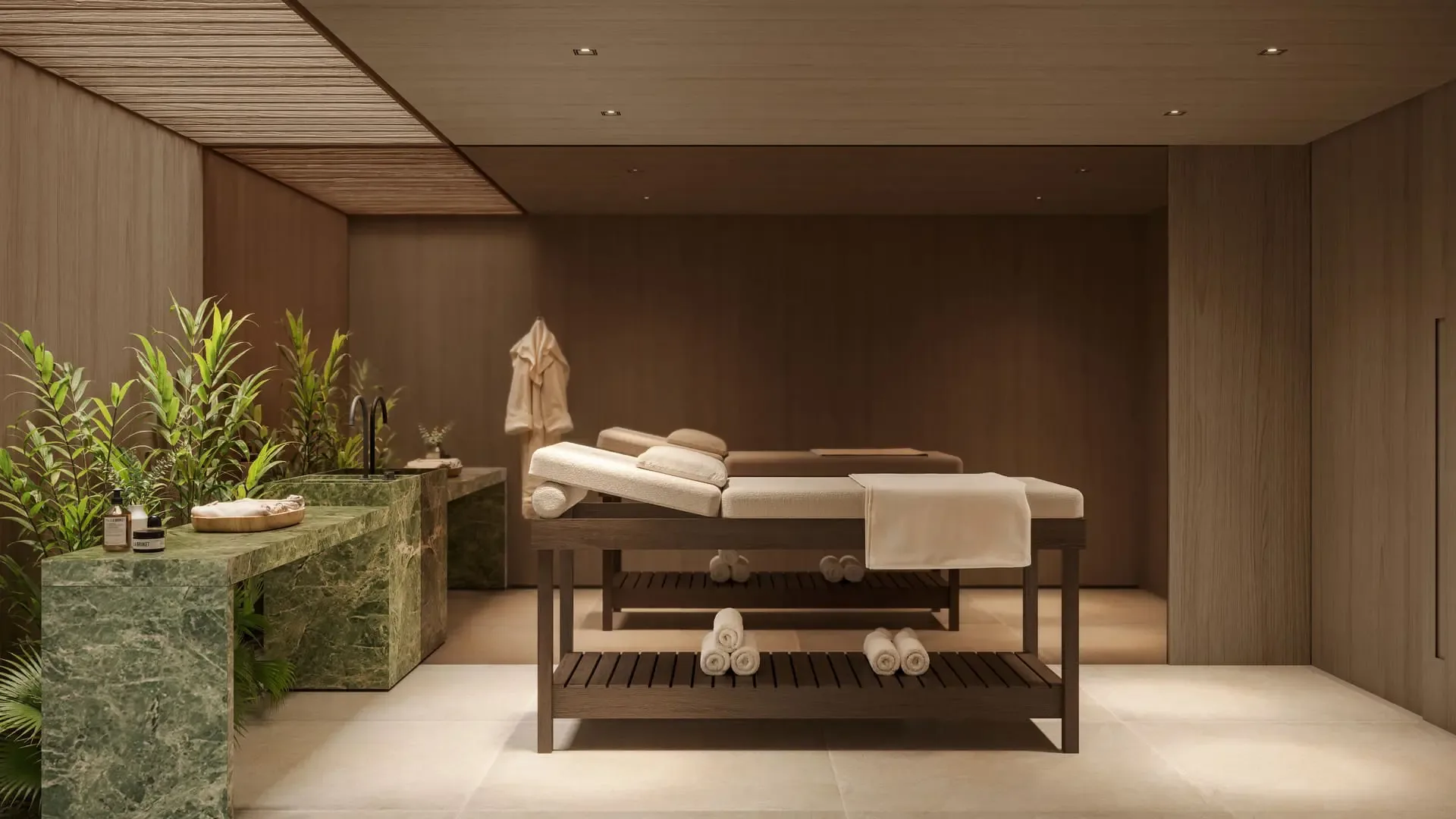Virtuo Itaim, sala de massagem, curadoria iApartamentos, Itaim Bibi
