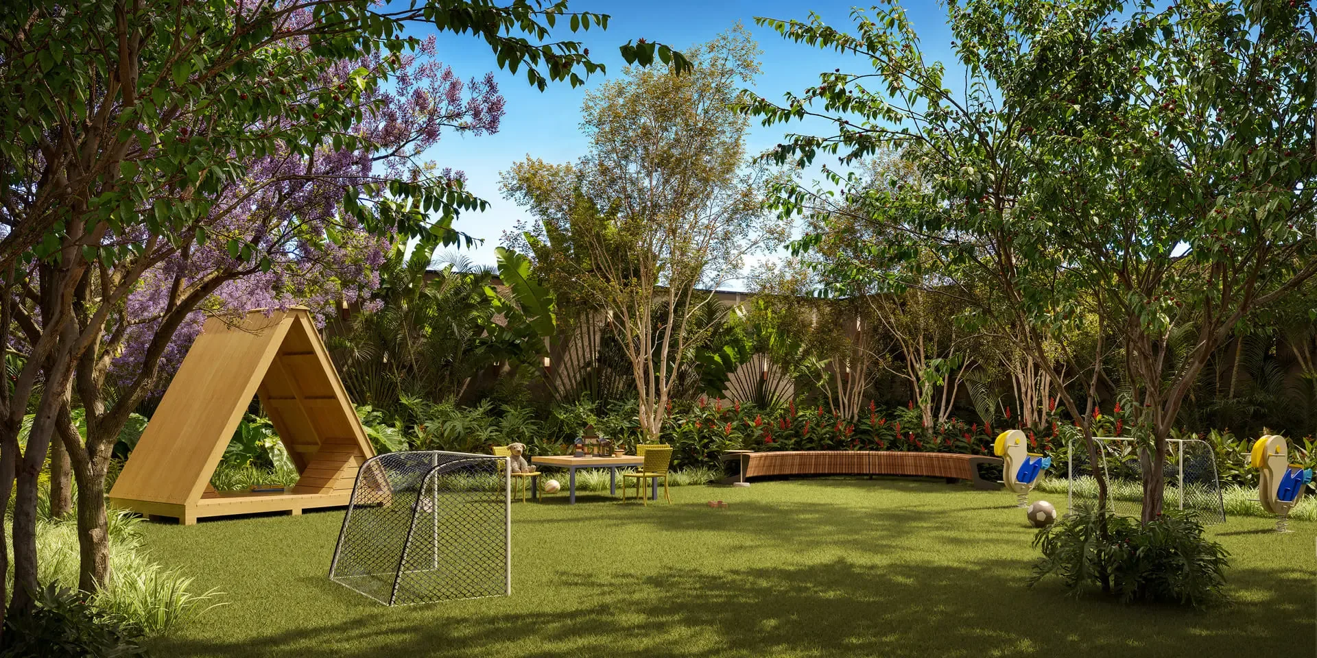 Virtuo Itaim, jardim de brincar, curadoria iApartamentos, Itaim Bibi