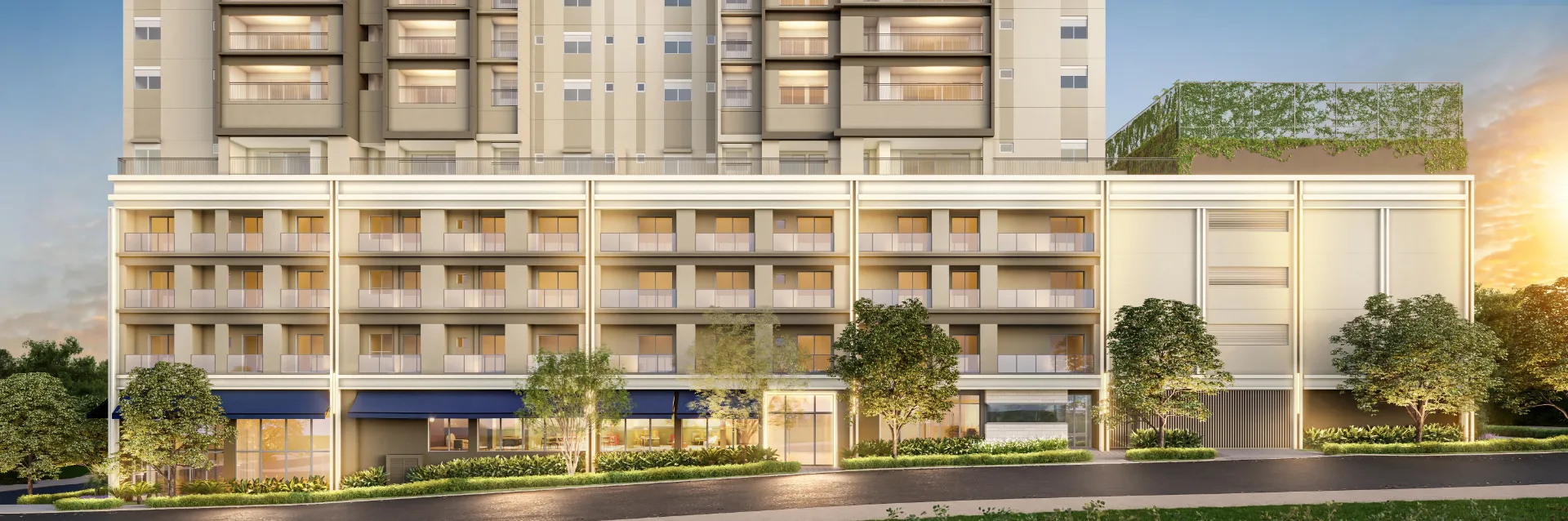 Wellness Chácara Santo Antônio, embasamento com acesso, curadoria iApartamentos, Chácara Santo Antônio