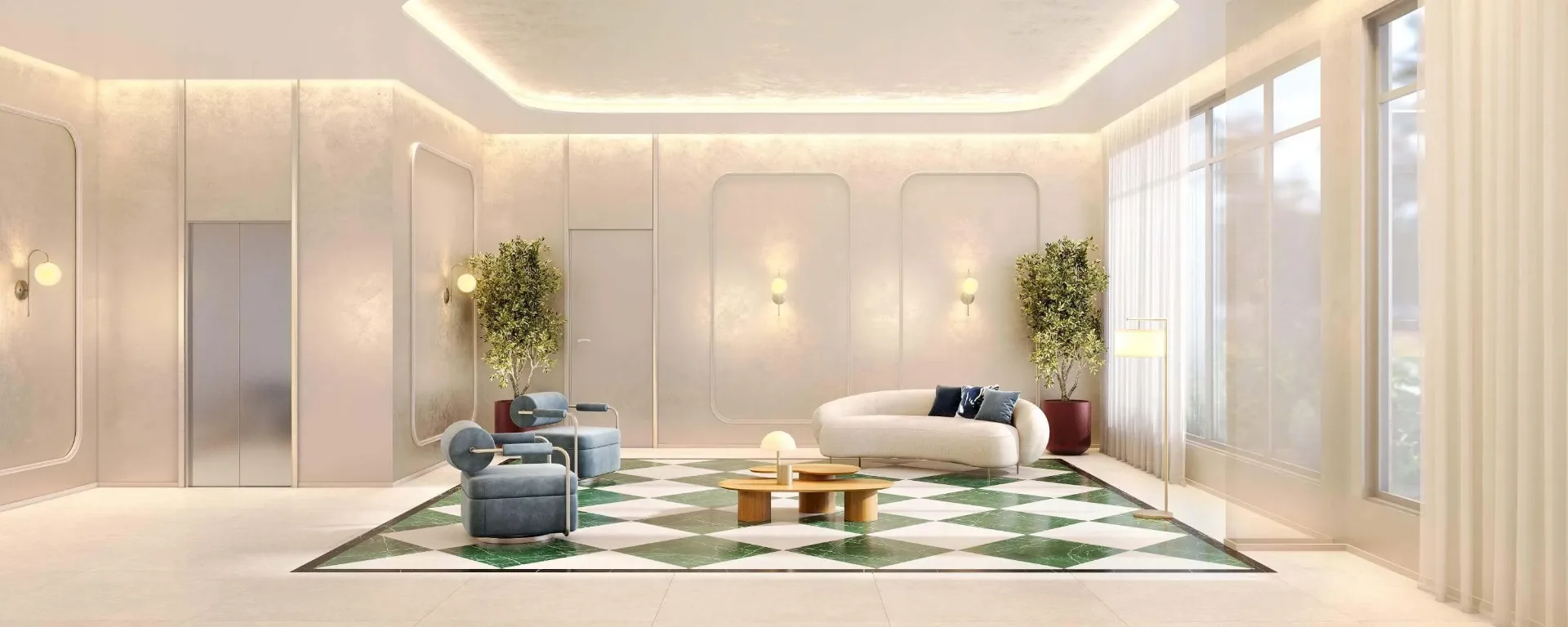Wellness Chácara Santo Antônio, lobby, curadoria iApartamentos, Chácara Santo Antônio