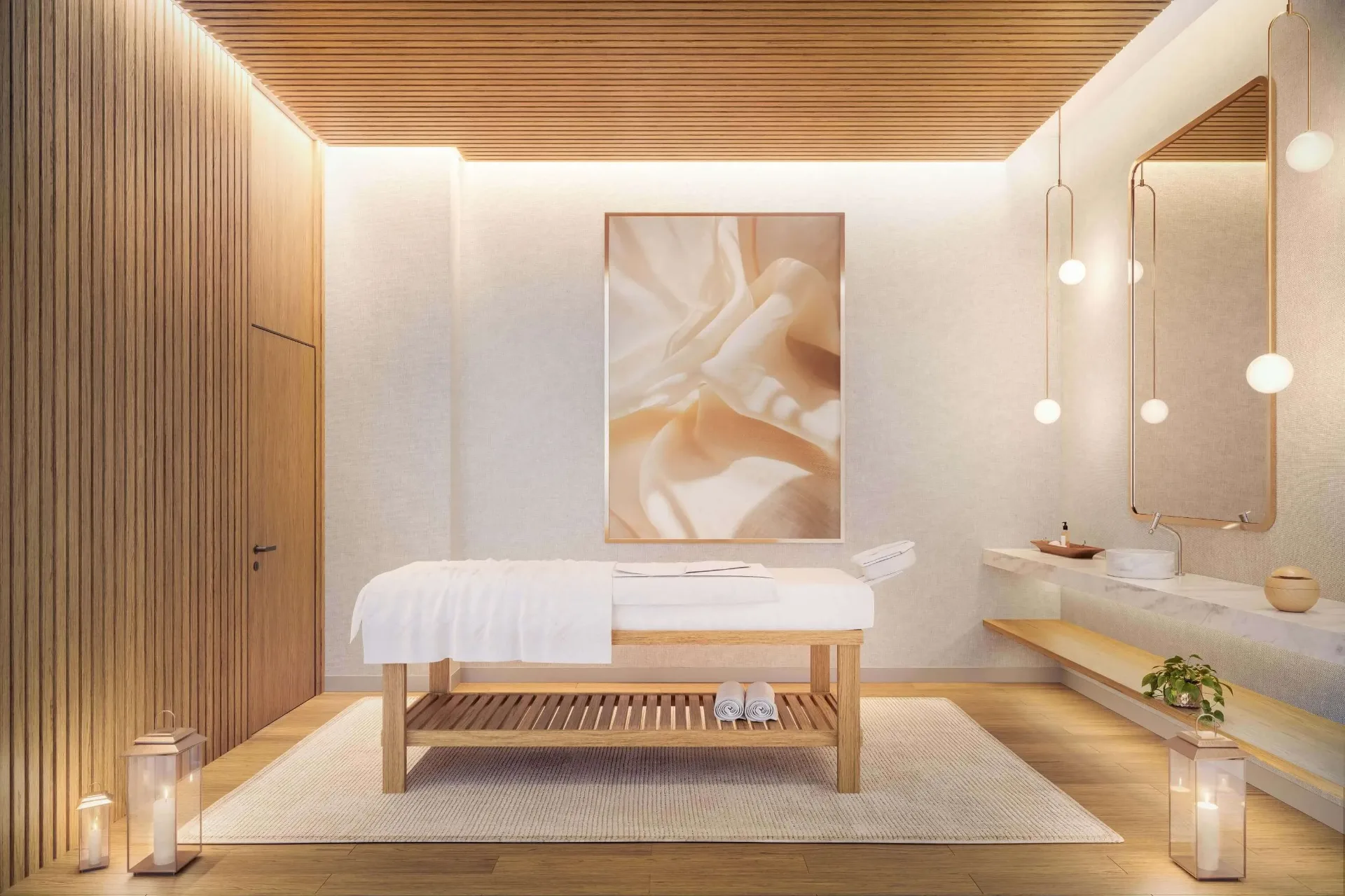 Wellness Chácara Santo Antônio, sala de massagem, curadoria iApartamentos, Chácara Santo Antônio